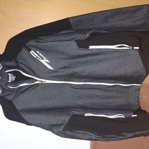 Stylish Black and Gray Performance Jacket